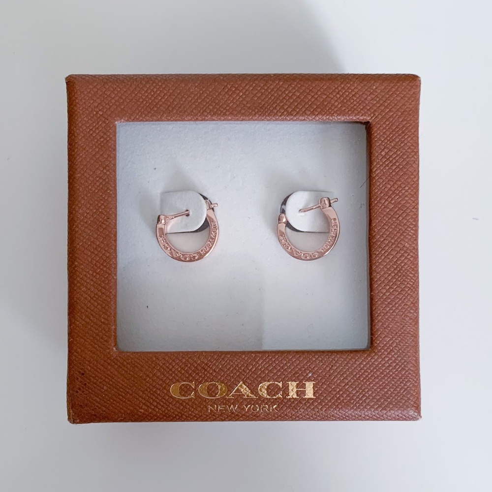Coach earrings